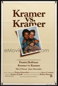 9x422 KRAMER VS. KRAMER 1sh '79 Dustin Hoffman, Meryl Streep, child custody & divorce!