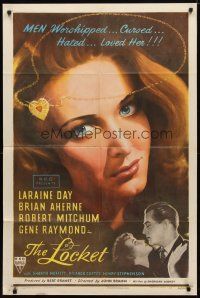9x455 LOCKET style A 1sh '46 great close-up artwork of Laraine Day, Brian Aherne!