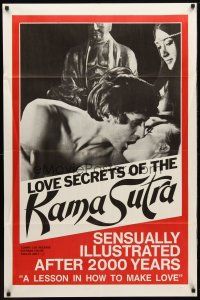 9x474 LOVE SECRETS OF THE KAMA SUTRA 1sh '70 Uschi Digard, Ann Myers & John Holmes!