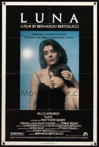 9x479 LUNA 1sh '79 Jill Clayburgh loves her son the wrong way, directed by Bernardo Bertolucci!
