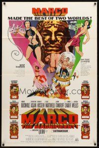 9x502 MARCO THE MAGNIFICENT 1sh '66 Orson Welles, Anthony Quinn, star-studded adventure!