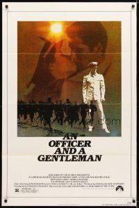 9x576 OFFICER & A GENTLEMAN 1sh '82 Richard Gere & Debra Winger in love & in the U.S. Navy!