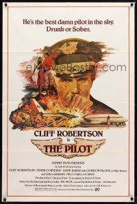 9x607 PILOT 1sh '80 Cliff Robertson is the best pilot in the sky. Drunk or sober!
