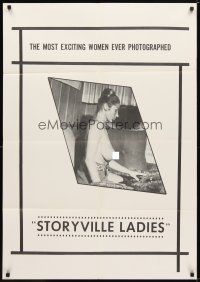 9x812 STORYVILLE LADIES 1sh '70s most exciting women ever photographed, sexy topless image!