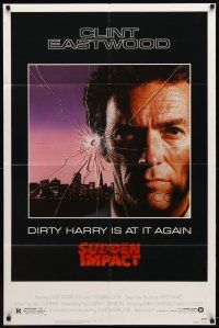 9x830 SUDDEN IMPACT 1sh '83 Clint Eastwood is at it again as Dirty Harry, great image!