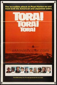 9x902 TORA TORA TORA style B int'l 1sh '70 re-creation of incredible attack on Pearl Harbor!