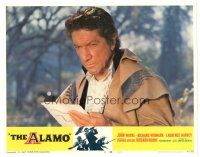 9y221 ALAMO LC #8 R67 close up of Richard Boone reading a letter, directed by John Wayne!