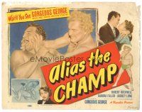 9y008 ALIAS THE CHAMP TC '49 great images of world's most colorful pro wrestler Gorgeous George!