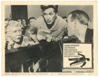 9y234 ANATOMY OF A MURDER LC #8 '59 Arthur O'Connell & Eve Arden give information to James Stewart