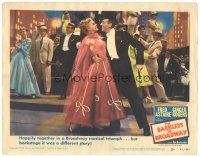 9y255 BARKLEYS OF BROADWAY LC #5 '49 image of Fred Astaire & Ginger Rogers dancing in New York!