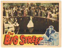 9y281 BIG STREET LC '42 Henry Fonda & Lucille Ball dancing, Damon Runyon's first real love story!