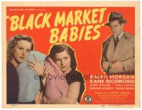 9y022 BLACK MARKET BABIES TC '46 Ralph Morgan, sleazy women sell their infants for cash!