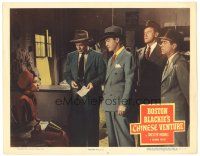 9y303 BOSTON BLACKIE'S CHINESE VENTURE LC #3 '49 Chester Morris & men question pretty Asian girl!