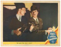 9y382 CROSSROADS LC '42 great close up of William Powell & Basil Rathbone!