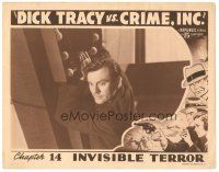 9y413 DICK TRACY VS. CRIME INC. chapter 14 LC '41 Chester Gould detective serial, Invisible Terror!