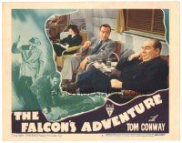 9y453 FALCON'S ADVENTURE LC #5 '46 detective Tom Conway & Edward S. Brophy!