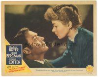 9y482 GASLIGHT LC '44 best romantic close up of Charles Boyer & Ingrid Bergman!