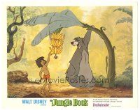 9y553 JUNGLE BOOK LC '67 Walt Disney cartoon classic, great image of Mowgli & Baloo!