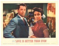 9y610 LOVE IS BETTER THAN EVER LC #6 R62 Larry Parks & sexy Elizabeth Taylor!