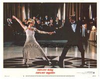 9y695 NEVER SAY NEVER AGAIN LC #8 '83 Sean Connery as James Bond 007 dancing w/sexy Kim Basinger!