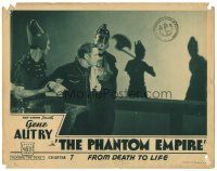 9y731 PHANTOM EMPIRE chapter 7 LC '35 rare Gene Autry sci-fi Mascot serial, From Death To Life!