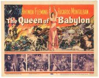 9y145 QUEEN OF BABYLON TC '56 sexy Rhonda Fleming dancing in the title role!