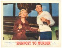 9y840 SIGNPOST TO MURDER LC #8 '65 fear closes in on sexy Joanne Woodward & Stuart Whitman!