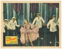 9y930 TIN PAN ALLEY LC '40 sexy Betty Grable showing her legs w/male dancers!