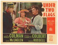 9y959 UNDER TWO FLAGS LC '36 Ronald Colman, Victor McLaglen, Rosalind Russell!