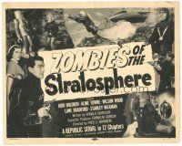 9y206 ZOMBIES OF THE STRATOSPHERE TC '52 alien Leonard Nimoy & funky robot shown, wacky serial!