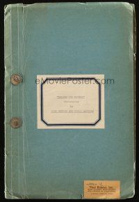 1a020 BEHIND THE MIRROR script 1940s unproduced screenplay by John Hunter and Robin Maugham!