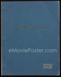 1a054 DEER HUNTER final draft script June 7, 1977, screenplay by Michael Cimino!