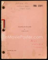 1a055 DEVIL & MISS JONES revised final draft script November 26, 1940, screenplay by Norman Krasna!