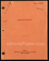 1a078 GLENN MILLER STORY revised final draft script May 8, 1953, screenplay by Valentine Davies!