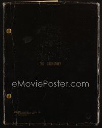 1a080 GODFATHER second draft script March 1, 1971, screenplay by Mario Puzo & Francis Ford Coppola!