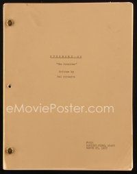 1a090 GUNSMOKE TV revised final draft script March 28, 1967, screenplay by Sitowitz, The Wreckers!
