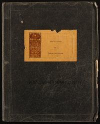 1a117 LIFE SENTENCE stage play script January 23, 1938 written by by Phillip Van Dyke!