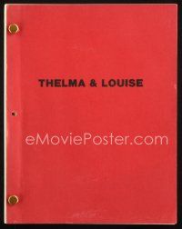 1a209 THELMA & LOUISE second draft script April 4, 1990, screenplay by Callie Khouri!