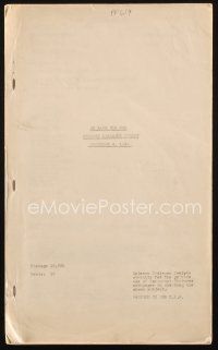 1a213 TO EACH HIS OWN release dialogue script Feb 4, 1946, screenplay by Brackett & Jacques Thery!