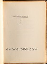 1a146 OH GLORIOUS TINTINNABULATION stage play script 1955 Broadway screenplay by June Havoc!