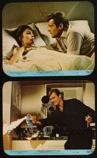 1b240 LIVE & LET DIE 2 8x10 mini LCs '73 Roger Moore as James Bond, sexy Jane Seymour