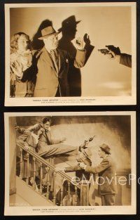 1b810 BRENDA STARR REPORTER 5 8x10 stills '45 Joan Woodbury & Joe Devlin, action scenes with guns!