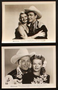 1b446 DALE EVANS 11 8x10 stills '40s great close up & full-length cowboy western images of the star!