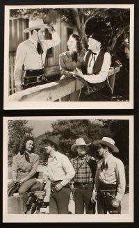 1b629 EVELYN FINLEY 8 8x10 stills '40s cool cowboy western portraits from a variety of roles!