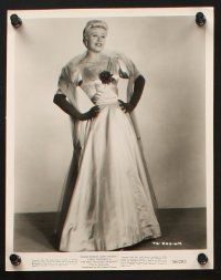 1b632 FIRST TRAVELING SALESLADY 8 8x10 stills '56 c/u and full-length portraits of Ginger Rogers!