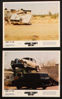 1b189 GRAND THEFT AUTO 5 8x10 mini LCs '77 Ron Howard, Roger Corman, Nancy Morgan, cool car images!