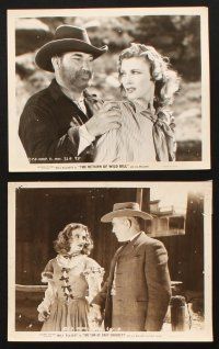 1b723 IRIS MEREDITH 7 8x10 stills '40s cool cowboy western portraits of the pretty actress!