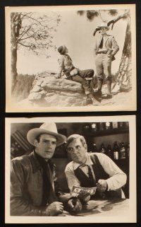 1b462 KERMIT MAYNARD 11 8x10 stills '20s-30s great cowboy western portraits of the cool actor!
