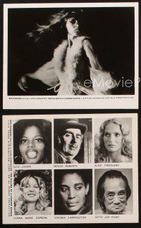 1b937 KILLING OF A CHINESE BOOKIE 3 8x10 stills '76 John Cassavetes, Seymour Cassel, cast portraits!