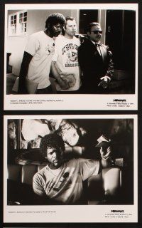 1b524 PULP FICTION 10 8x10 stills '94 Jackson, Thurman, Travolta, Willis, Quentin Tarantino candid!